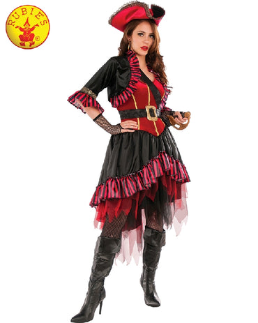Women's Costume - Lady Buccaneer Pirate - Party Savers