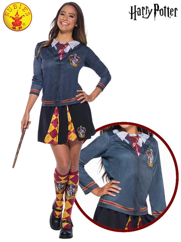 Womens Costume - Gryffindor Costume Top Adult - Party Savers