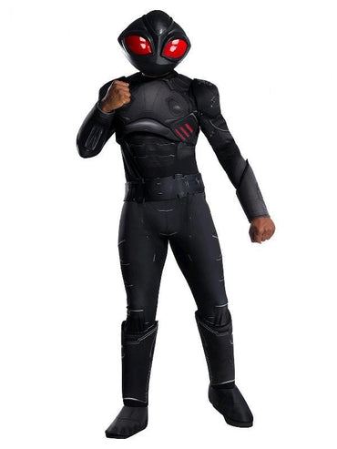 Mens Costume - Black Manta Deluxe - Party Savers