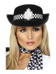 Black Policewoman's Hat - Party Savers