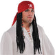 Pirate Bandana with Dreads - Party Savers