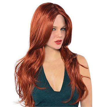 Wig Hot Honey Red - Party Savers