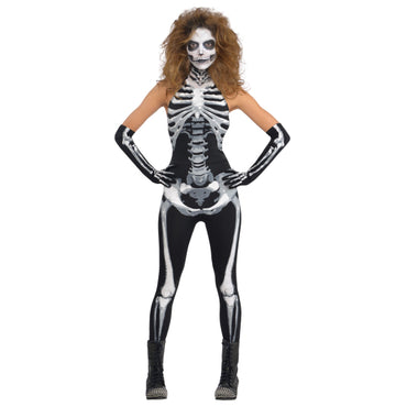 Bone-A-Fied Babe Skeleton Women's Costume