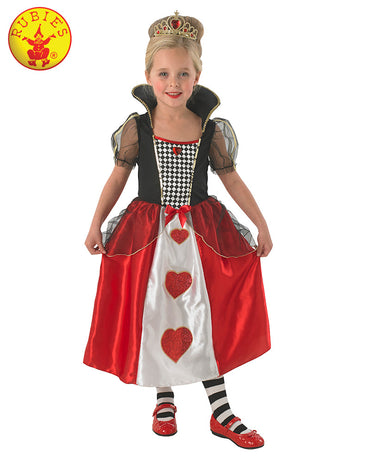 Girls Costume - Queen Of Hearts - Party Savers