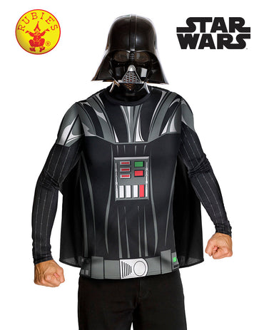 Mens Costume - Darth Vader Classic Top & Mask - Party Savers