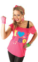 Womens Costume - I Love The 80S T-Shirt - Party Savers