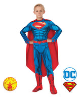 Boys Costume - Superman Deluxe Digital Print - Party Savers
