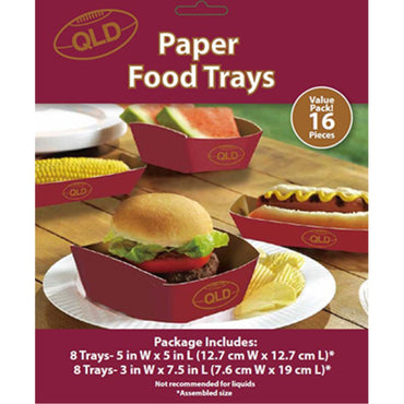 QLD Hot Dog & Meat Pie Holder 16pk - Party Savers