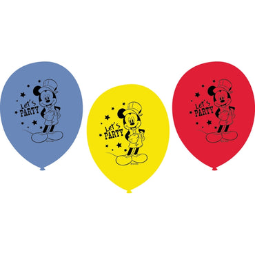 Disney's Carvnival Printed Latex Balloons 30.4cm 6pk - Party Savers