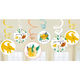 Lion King Hanging Swirl Decorations 12pk - Party Savers