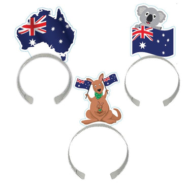 Flag Headbands Australia - Party Savers