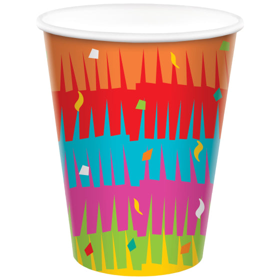 Fiesta Paper Cups 266ml 8pk