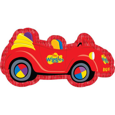 The Wiggles Party Big Red Car Mini Pinata Decoration 17cm x 9cm Each
