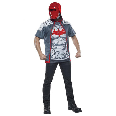 Mens Costume - Red Hood Top - Party Savers