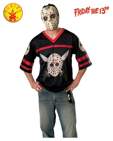 Men's Costume - Jason Hockey Jersey & Mask - Party Savers