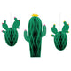 Fiesta Cactus Hanging Honeycomb Decorations 3pk