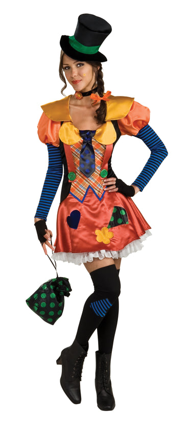 Women's Costume - Hobo Clown Womens - Party Savers