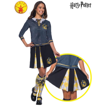 Hufflepuff One Size Skirt for 10-12 Yrs Old - Party Savers