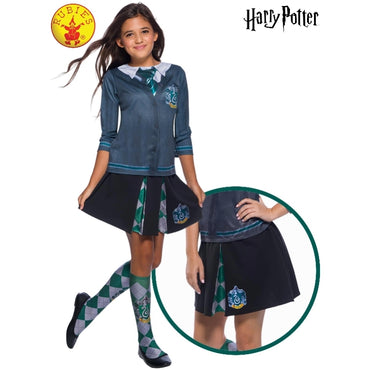 Slytherin Child One Size Skirt for 5-7 Yrs Old - Party Savers