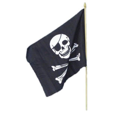 Black Pirate Flag - Party Savers