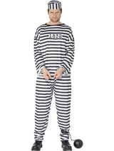 Mens Costume - Convict - Party Savers