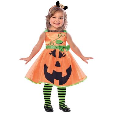 Girls Costume - Cute Pumpkin Costume
