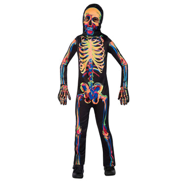 Boys Costume - Glow in the Dark Skeleton Costume