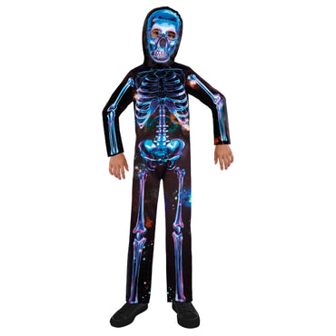 Neon Skeleton Boys Costume