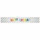 Happy Birthday Multi-Coloured Foil Banner 2.7m Each