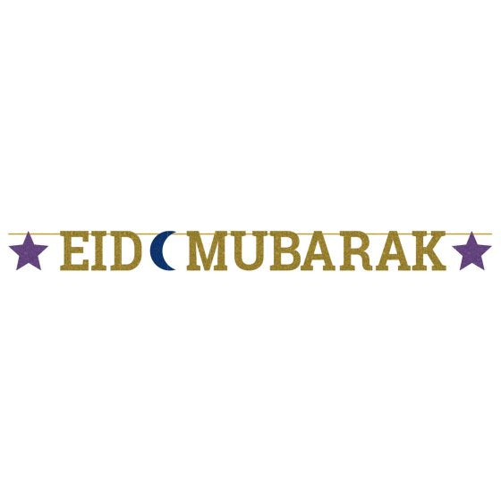 Opulent Eid Letter Banner 3.65m Each