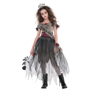Girls Costume - Prombie Queen Costume