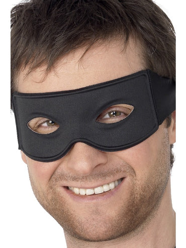 Black Bandit Eyemask and Tie Scarf - Party Savers