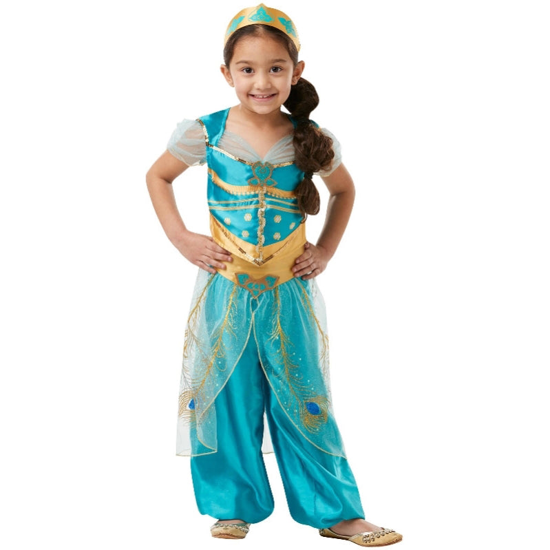 Girls Costume - Jasmine Live Action Aladdin - Party Savers