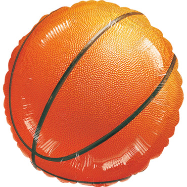 Championship Basketball Foil Balloon 45cm - Party Savers