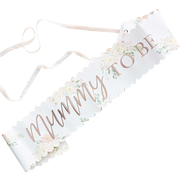 Baby in Bloom Mummy to Be Sash Each