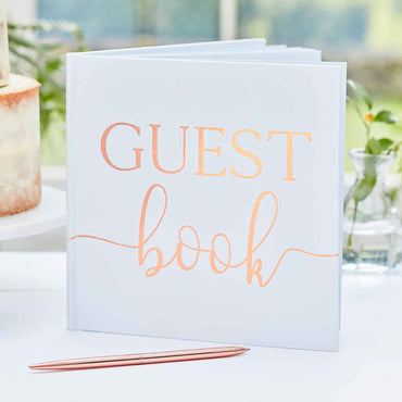 Botanical Wedding Guest Book - Party Savers