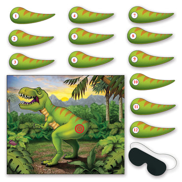 Pin The Tail On The Dinosaur Game - Party Savers