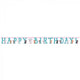 Purrfect Party Happy Birthday Jointed Banner 18cm x 2.1m