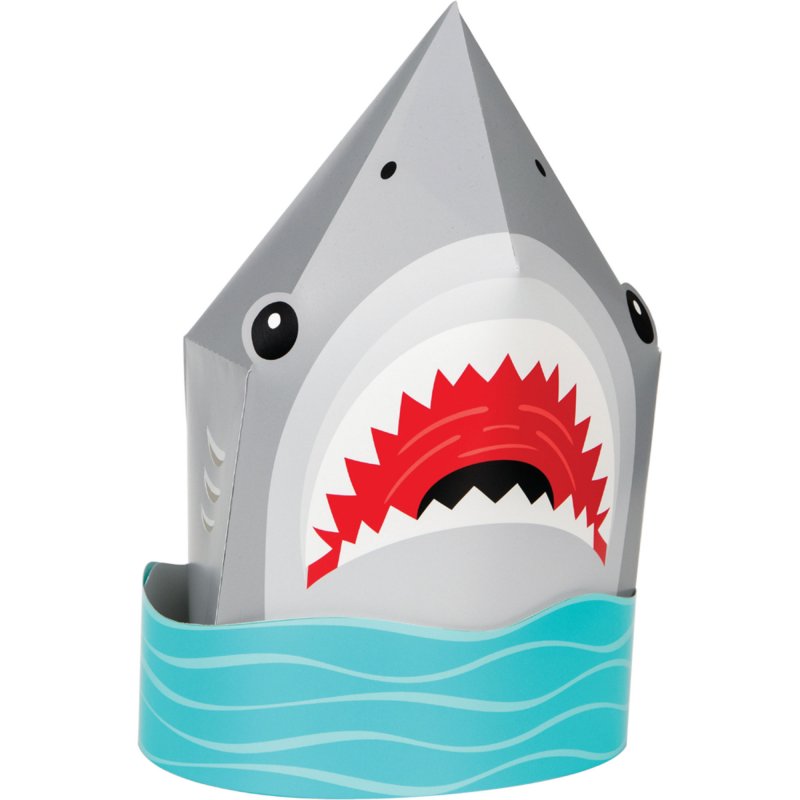 Shark Centrepiece 3D 28cm x 17cm Each