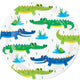 Alligator Paper Lunch Plates 18cm 8pk