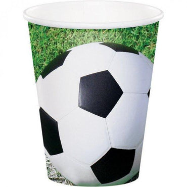 Soccer Fanatic Cups Paper 266ml