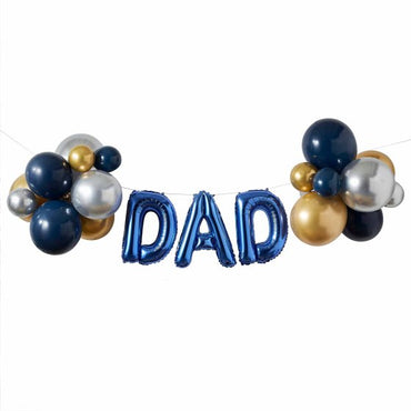 Happy Father's Day Dad Luxe Balloon Bunting Kit