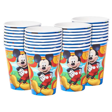 Mickey Mouse Cups 266ml 8pk - Party Savers