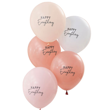 Happy Everything Balloon Muted Pastels