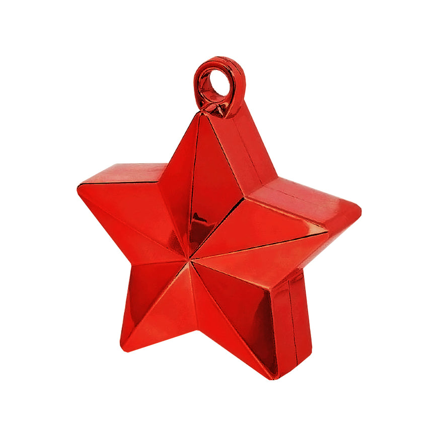 Bright Pink Star Balloon Weight - Party Savers