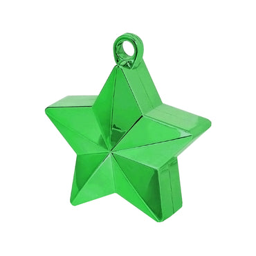 Green Star Balloon Weight - Party Savers