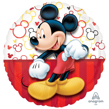Mickey Portrait Foil Balloon 45cm - Party Savers