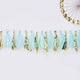 Oh Baby Tassel Garland Blue And Gold - Party Savers