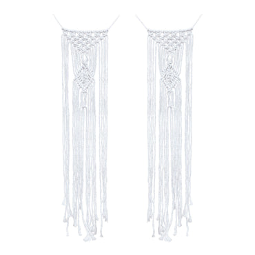 A Touch of Pampas Chair Decorations Macrame 2pk