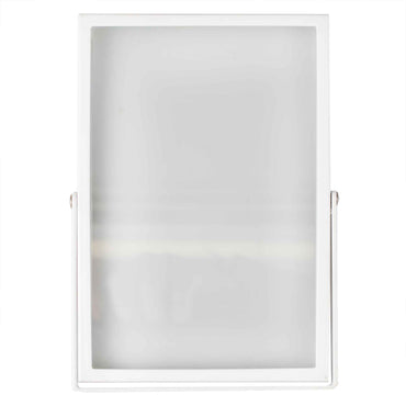 A Touch of Pampas White Metal & Glass Frames 15cm x 10cm x 1cm Each